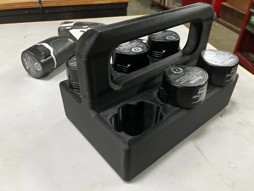 Khay đựng pin Makita 12v Max Battery Caddy - Image 1