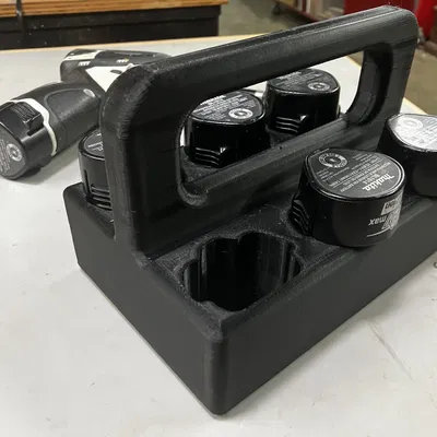 Khay đựng pin Makita 12v Max Battery Caddy