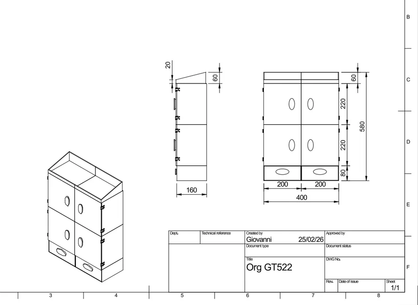 ORGANIZER GT522 - Image 5