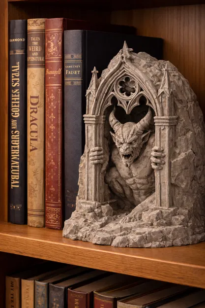 Chặn Sách Quỷ Gothic – Thiết Kế Vòm Nhà Thờ Cathedral Arch - Image 1