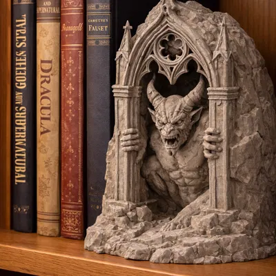 Chặn Sách Quỷ Gothic – Thiết Kế Vòm Nhà Thờ Cathedral Arch