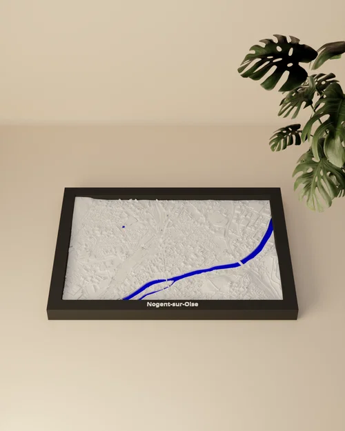 Nogent-sur-Oise, France - 3D Miniature - Image 3