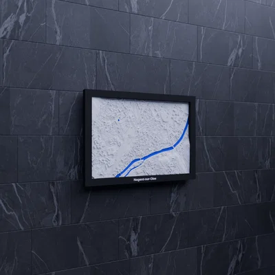 Nogent-sur-Oise, France - 3D Miniature