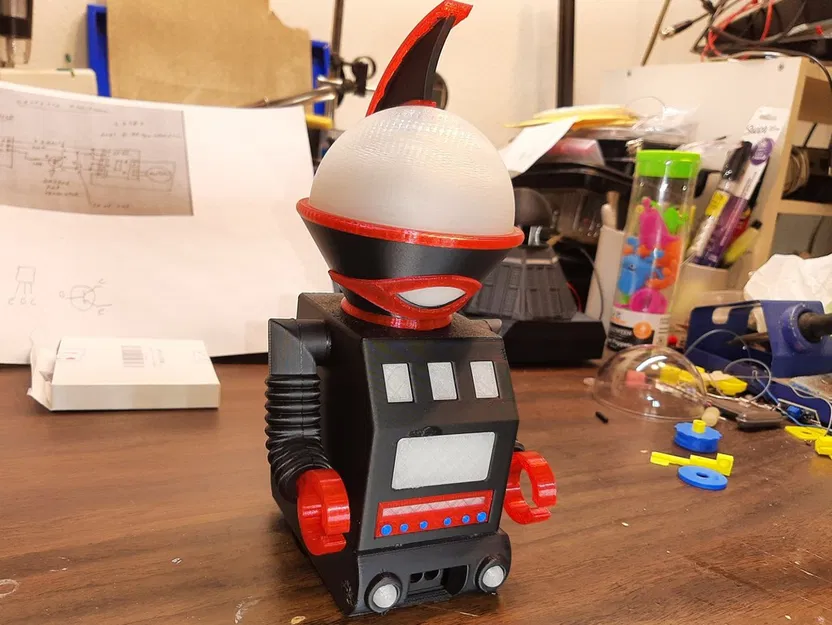 Robot đồ chơi né vật cản, cảm hứng Hunters Moon (Lost in Space) - Image 1