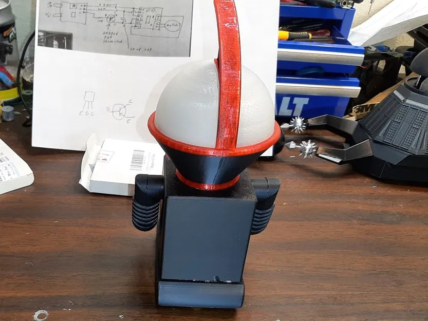 Robot đồ chơi né vật cản, cảm hứng Hunters Moon (Lost in Space) - Image 3