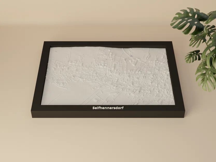 Seifhennersdorf, Đức - Mô hình thu nhỏ 3D - Image 1