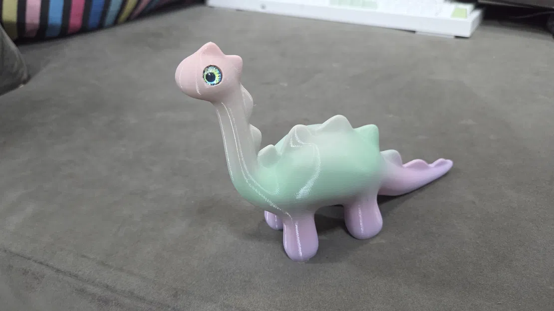 Khủng long dễ thương - tương thích mắt thủy tinh 6mm + 8mm - Image 4