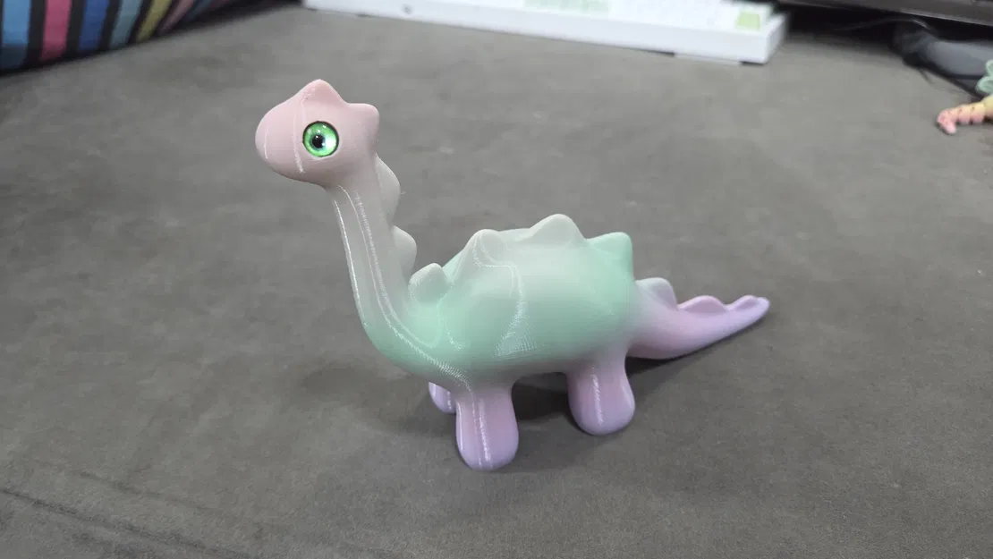 Khủng long dễ thương - tương thích mắt thủy tinh 6mm + 8mm - Image 5