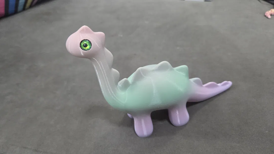 Khủng long dễ thương - tương thích mắt thủy tinh 6mm + 8mm - Image 7