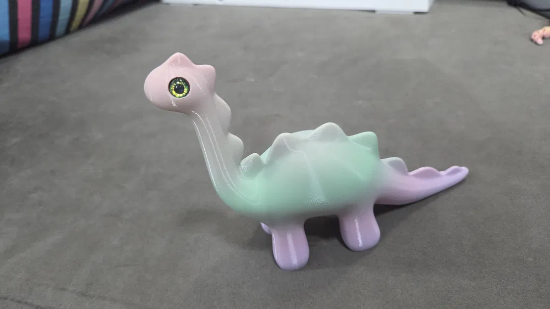 Khủng long dễ thương - tương thích mắt thủy tinh 6mm + 8mm - Image 8