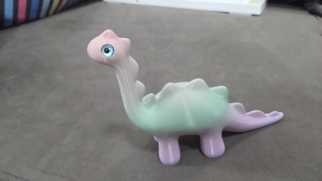 Khủng long dễ thương - tương thích mắt thủy tinh 6mm + 8mm - Image 9