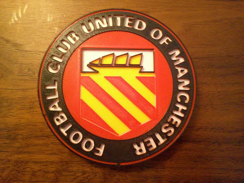 Đế lót ly hoặc bảng treo logo FC United of Manchester - Image 1