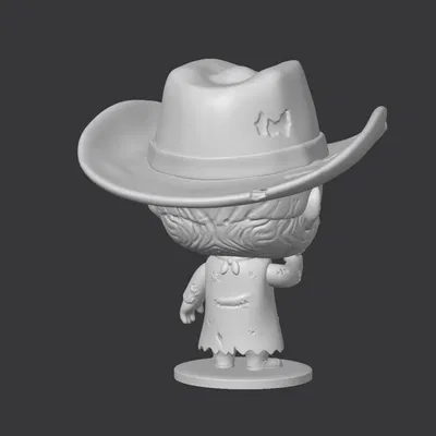 Fallout Cooper Howard Ghoul – Mẫu 3D chi tiết