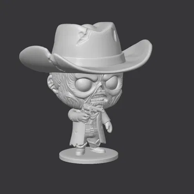 Fallout Cooper Howard Ghoul – Mẫu 3D chi tiết