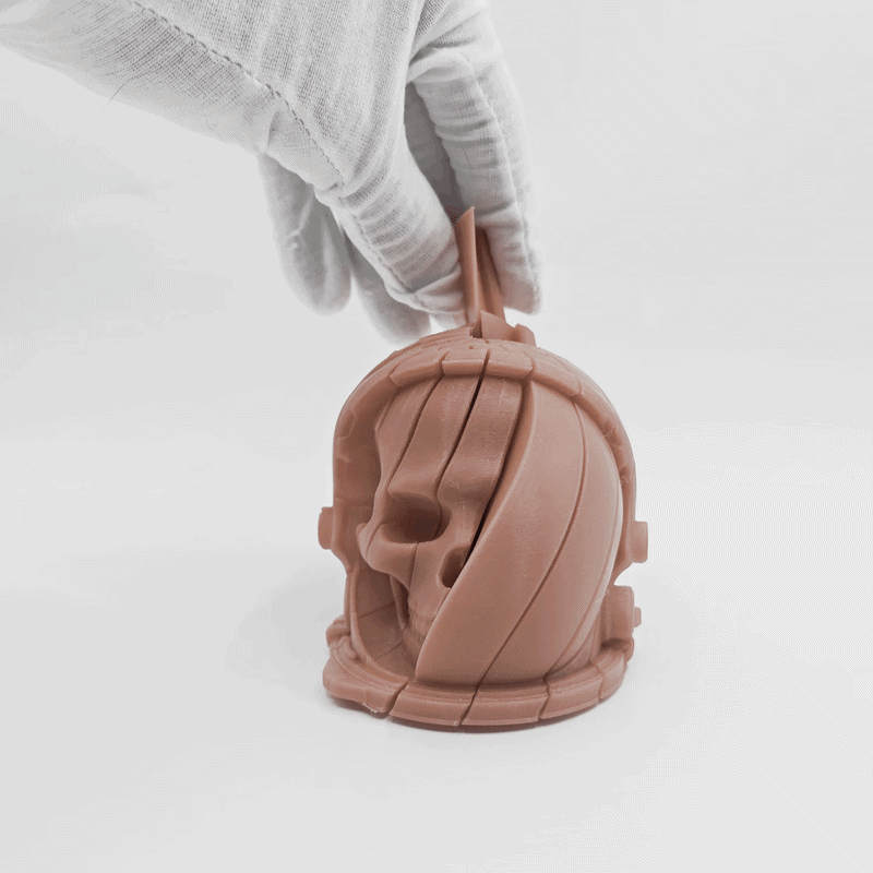 Twist Astronaut Sull Fidget Right Visor – Phi hành gia đầu lâu twist fidget - Thumbnail 1