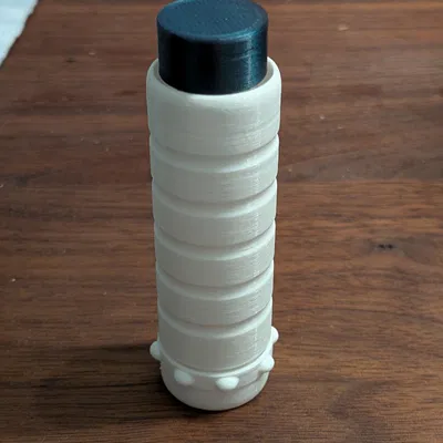 Fidget clicker có vòng xoay (spinning ring)