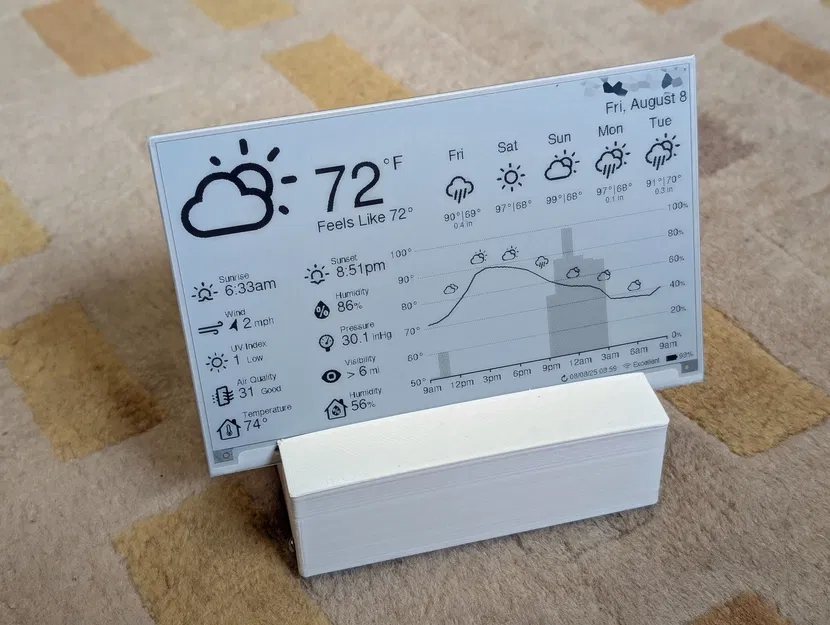 Chân đế cho ESP32 e-Paper Weather Station - Image 1