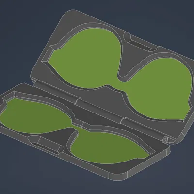 Hộp đựng kính râm kẹp (Clip-On Sunglasses Case)