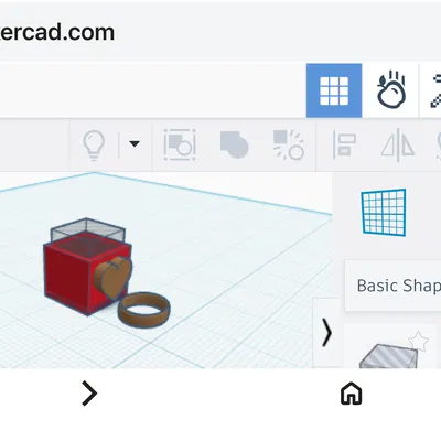 Hộp Đựng Mini Trang Trí Hình Trái Tim