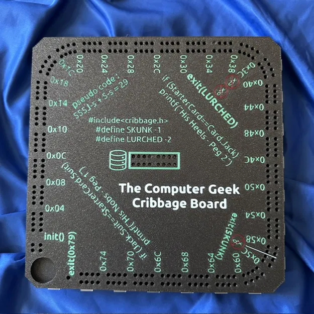 Bàn Cribbage Dành Cho Dân Computer Geek - Image 1