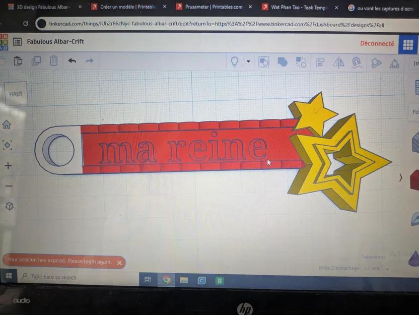 Móc khóa “ma reine” - Image 1