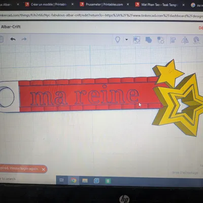 Móc khóa “ma reine”