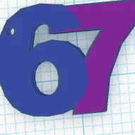 Móc khóa sixseven
