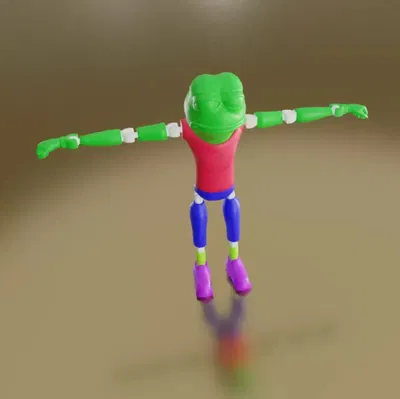 Pepe the Frog - Articulated (Pepe Ếch có khớp)