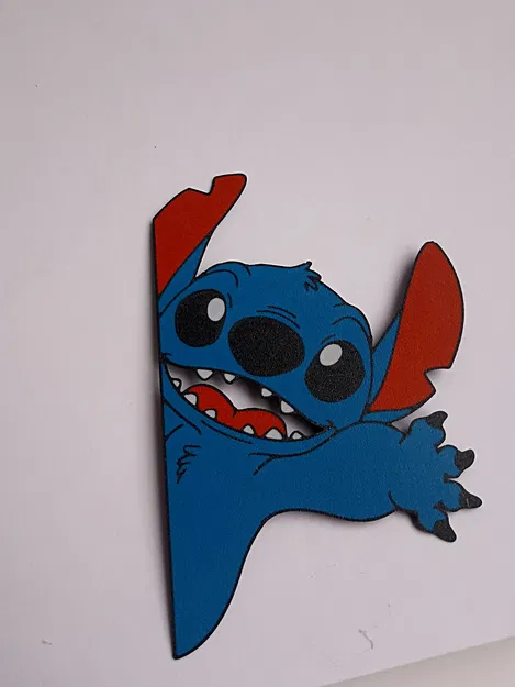 Lilo & Stitch – Decor 2D (Stitch thò ra sau góc/khung) - Image 2