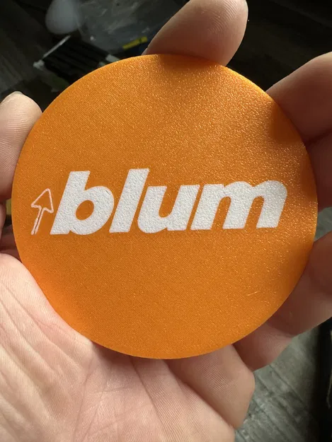 Đế lót ly Blum (Blum cup coaster) - Image 1