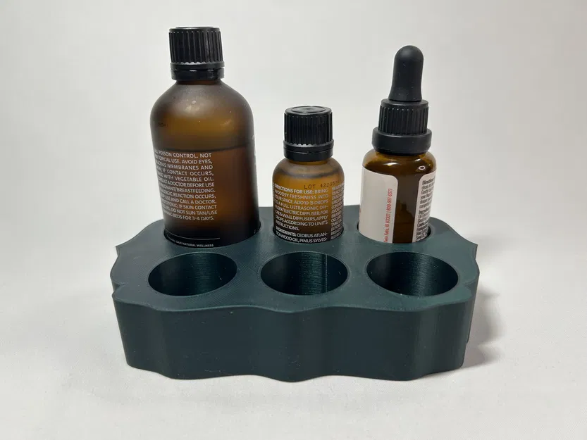 Giá đỡ chai tinh dầu nhiều kích cỡ (Essential Oil Multi Size Bottle Holder) - Image 1