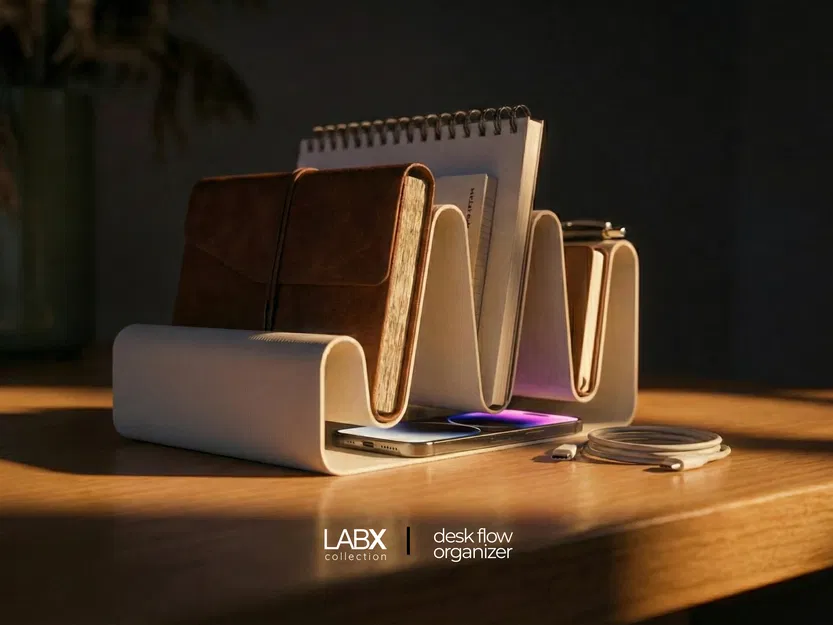 Desk Flow Organizer – Kệ/Organizer để bàn tối giản - Image 1