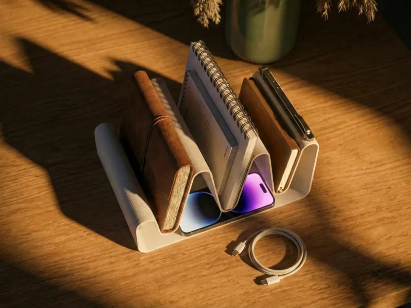 Desk Flow Organizer – Kệ/Organizer để bàn tối giản - Image 2