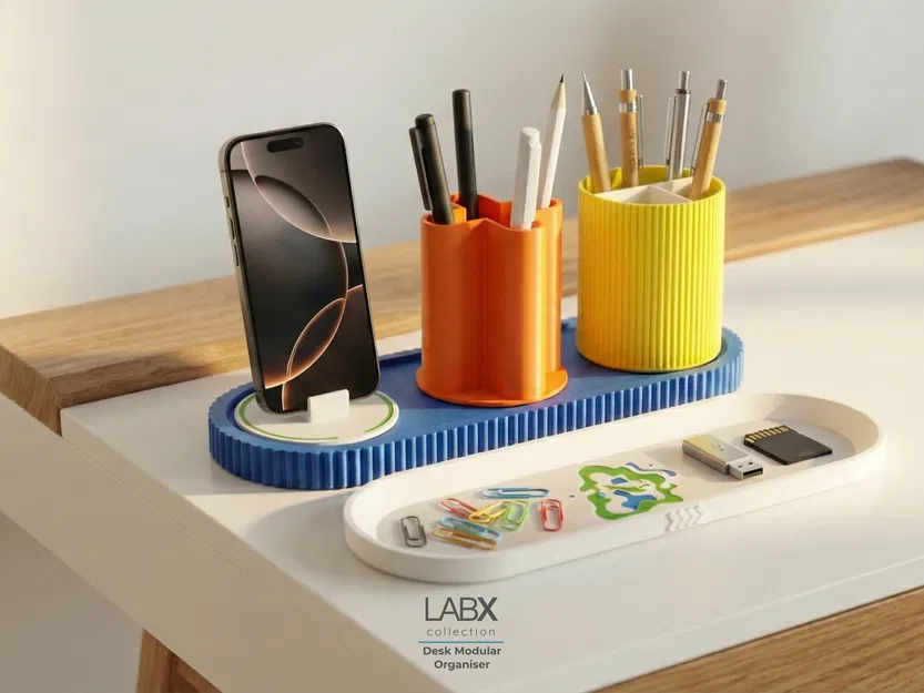 Smart Office Organizer – Bộ sắp xếp bàn làm việc modular thông minh - Image 1