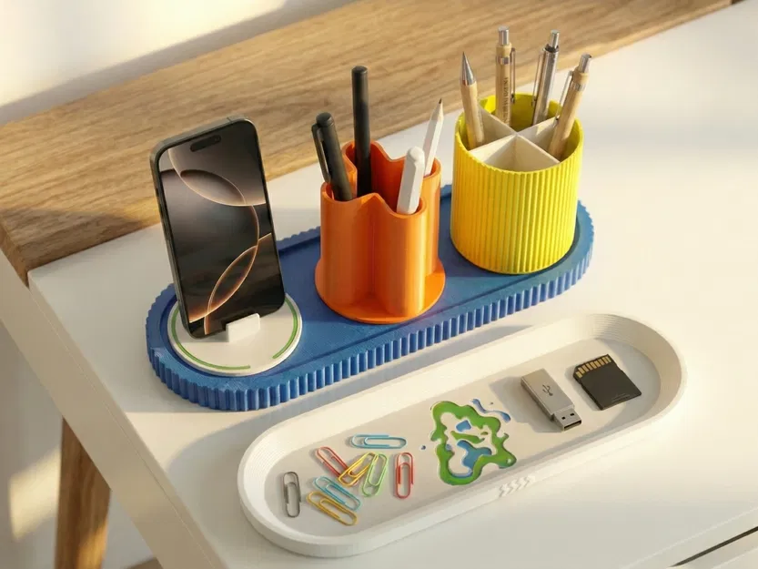 Smart Office Organizer – Bộ sắp xếp bàn làm việc modular thông minh - Image 2