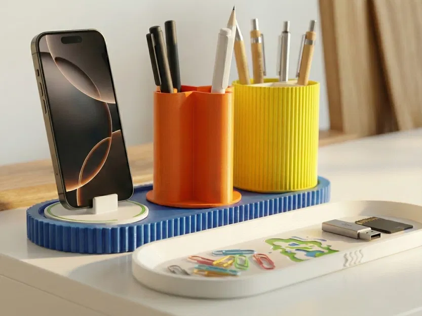 Smart Office Organizer – Bộ sắp xếp bàn làm việc modular thông minh - Image 3