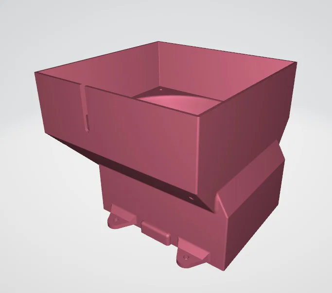 Fan housing 120mm thay thế (Alternative 120mm fan housing) - Image 1