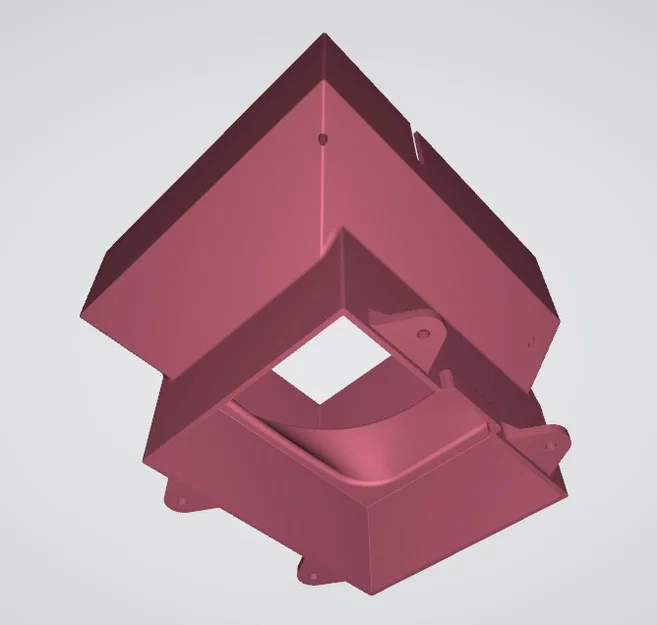 Fan housing 120mm thay thế (Alternative 120mm fan housing) - Image 3