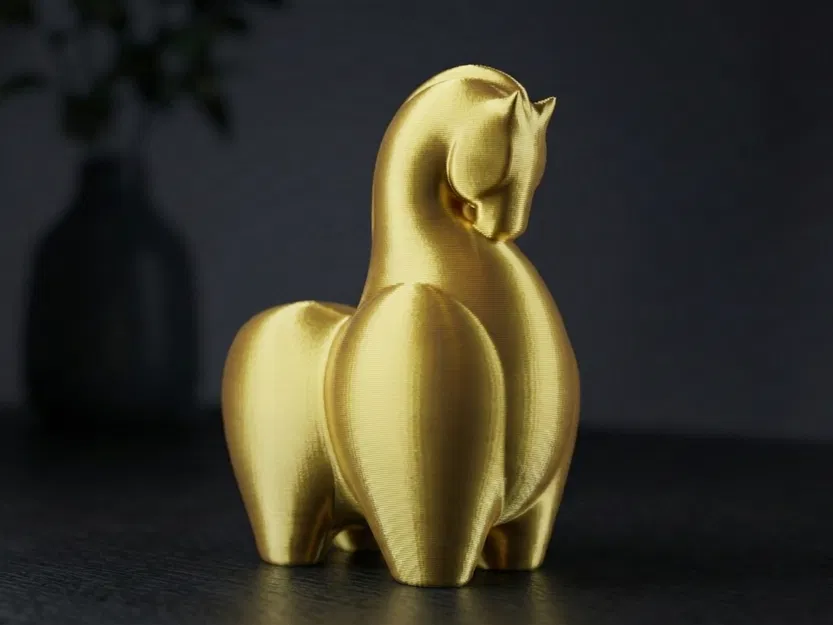 Totem Horse – Tượng Ngựa Totem Tối Giản In 3D - Image 2