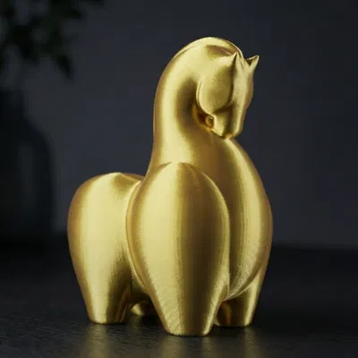 Totem Horse – Tượng Ngựa Totem Tối Giản In 3D