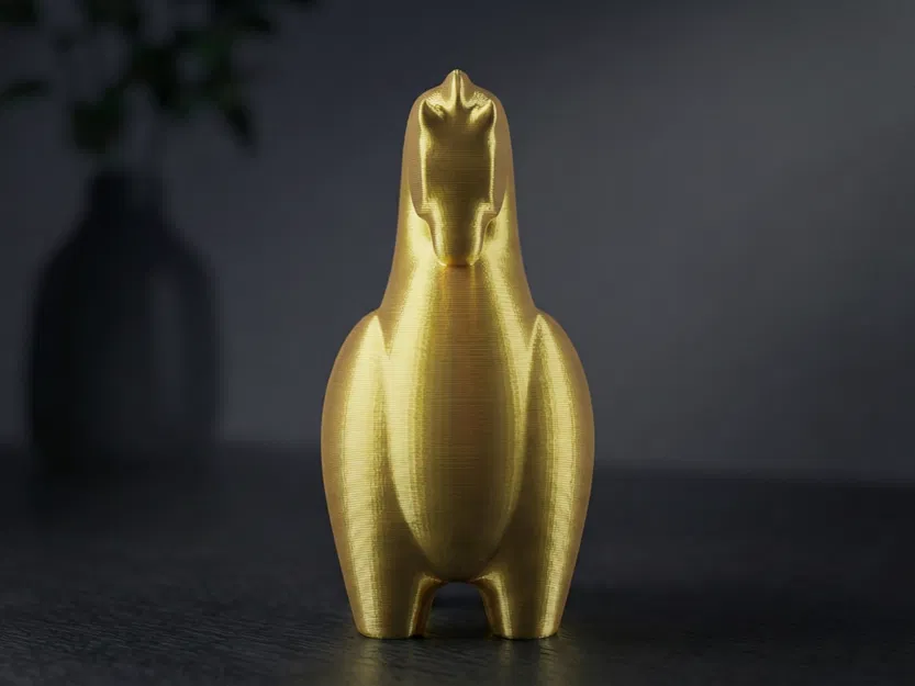Totem Horse – Tượng Ngựa Totem Tối Giản In 3D - Image 3