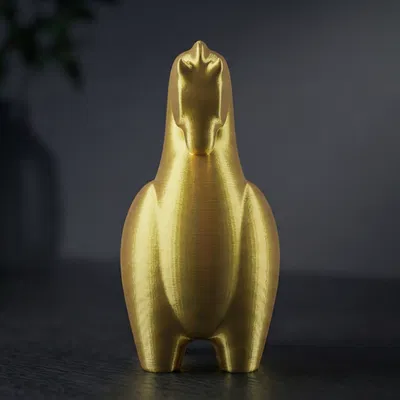 Totem Horse – Tượng Ngựa Totem Tối Giản In 3D