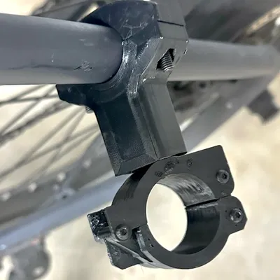 Kẹp Ống Split Lever Có Lẫy Khóa (Gá Cần Câu Xe Đạp)