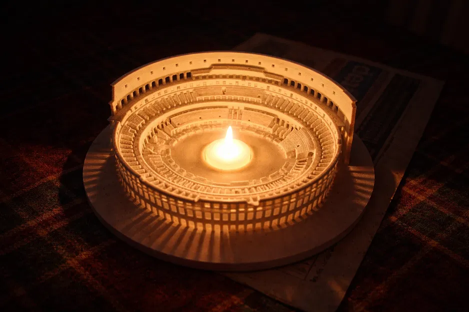Đèn tealight Colosseum - Image 1
