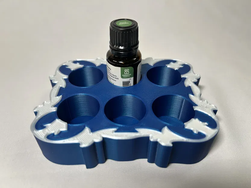 Giá đỡ chai tinh dầu hình chữ nhật (Essential Oil Rectangle Bottle Holder) - Image 4