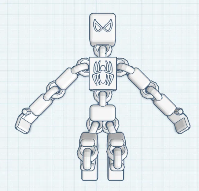 Flexi Spiderman – Figure khớp xích linh hoạt - Image 1