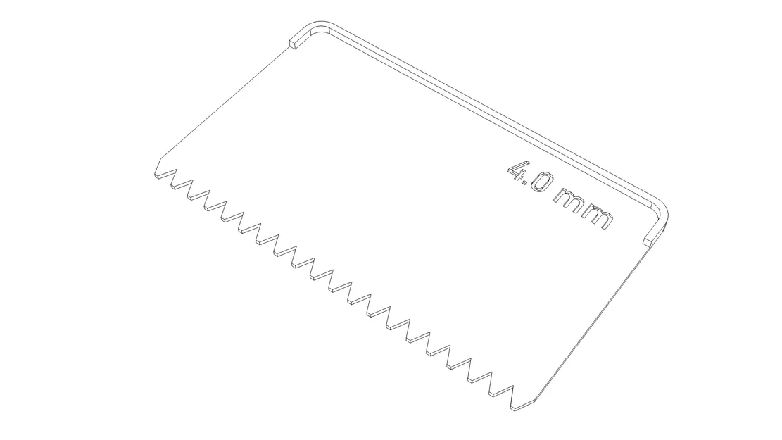Cây Trét Keo (Glue Spreader) Parametric - Image 1