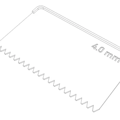 Cây Trét Keo (Glue Spreader) Parametric