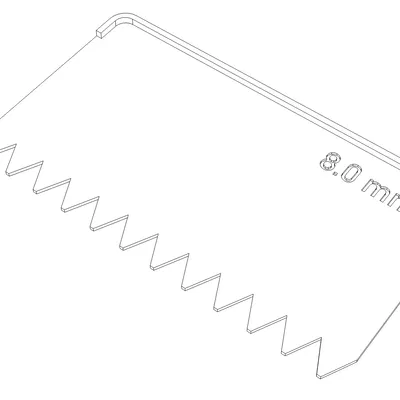 Cây Trét Keo (Glue Spreader) Parametric