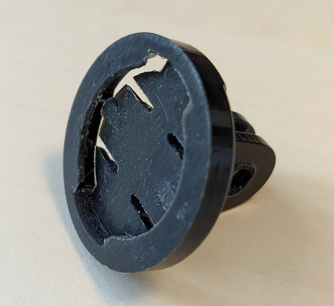 Ngàm Garmin/Wahoo quarter-turn sang GoPro 2 chấu – Bản in 3D - Image 1